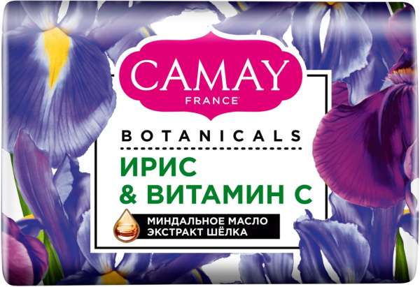 Туалетное мыло CAMAY Botanicals Благоухающий ирис