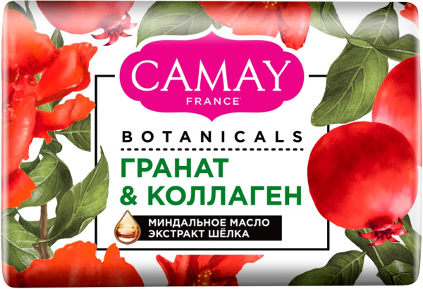 Туалетное мыло CAMAY Botanicals Цветы граната